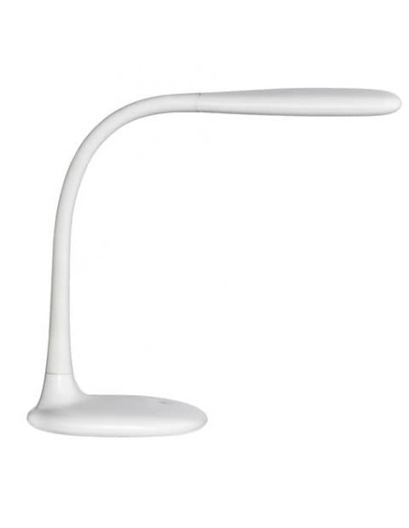Lampada da tavolo a led UNILUX Lucy bianco 400093614