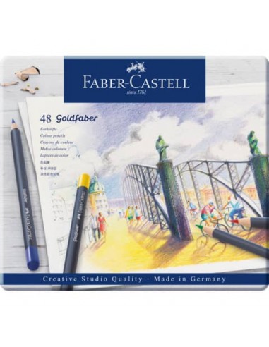 Matite colorate  permanenti Goldfaber Faber-Castell 48 colori Con. 48 pezzi -114748