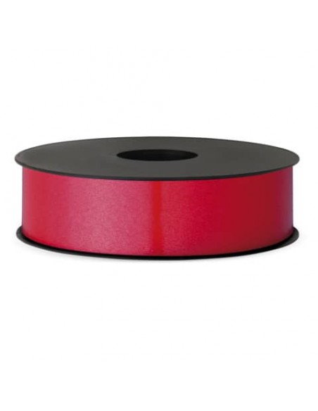 Nastro da regalo in rocchetto Brizzolari 30 mm x 100 m rosso 6800/30 C.7