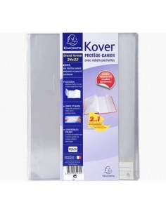 Portalistino Kover - 24x32 cm Exacompta trasparente 32430E