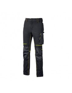 Pantalone da lavoro U-Power ATOM Black Carbon - taglia M PE145BC-M