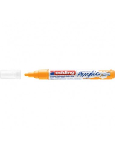 Marcatore acrilico Edding 5100 - punta tonda 2-3 mm tratto medio - giallo-sole -E-5100 906