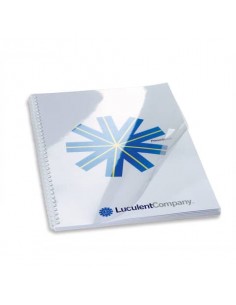 Copertine per rilegatura GBC Hiclear in pvc - A3 180 mic - trasparente - conf. 100 pezzi  - CF121880