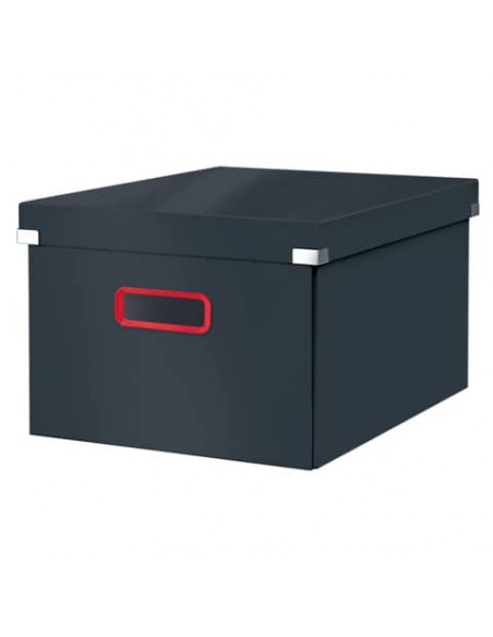 Scatola per archivio Medium Click & Store Cosy - 281x200x370 mm Leitz grigio velluto - 53480089