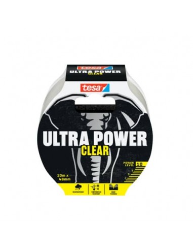 Nastro adesivo tesa Ultra Power Clear Repairing in polietilene trasparente 48 mm x 10 m - 56496-00000-01