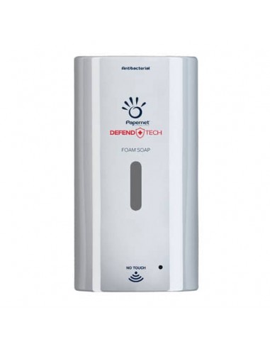 Dispenser antibatterico No Touch per cartuccia di sapone in schiuma Defend Tech - 25x12x13