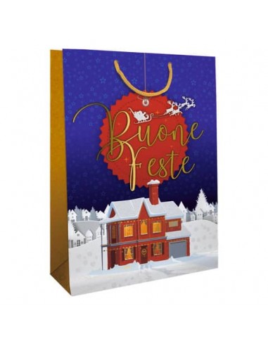 Shopper Natalizia Premium ''Buone feste'' Biembi 25