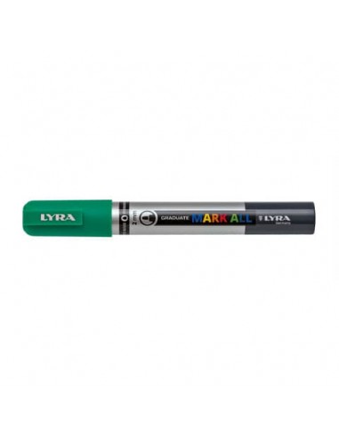 Marcatore a tempera Graduate Mark All punta tonda 2 mm Lyra verde smeraldo L6820063