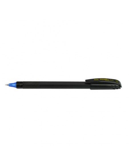 Roller ricaricabile Pentel EnerGel con cappuccio - materiale 96% riciclato - blu - conf. 12 pezzi  - BL417R-C
