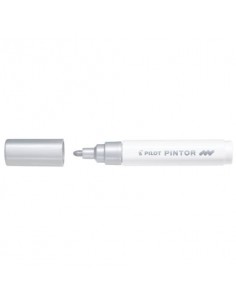 Marcatore multisuperficie Pilot Pintor a base d'acqua punta in fibra 4