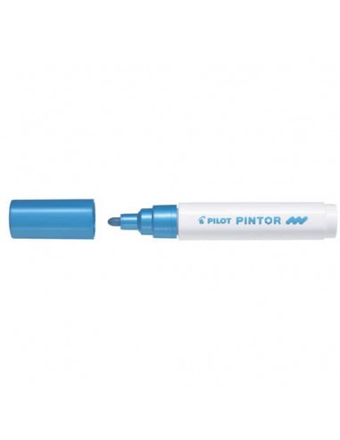 Marcatore multisuperficie Pilot Pintor a base d'acqua punta in fibra 4