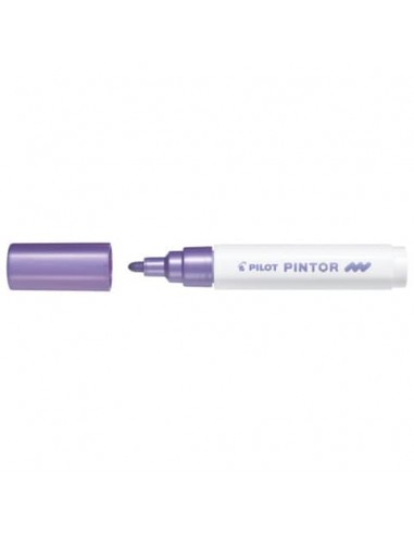 Marcatore multisuperficie Pilot Pintor a base d'acqua punta in fibra 4