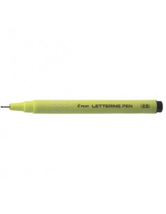Penna punta in fibra Pilot Lettering colore nero 1 mm - 008465