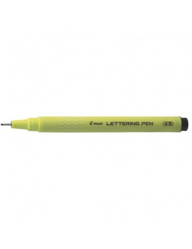 Penna punta in fibra Pilot Lettering colore nero 1 mm - 008465