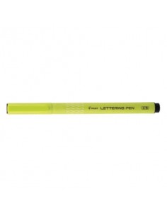 Penna punta in fibra Pilot Lettering colore nero 2 mm - 008466