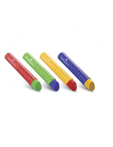 Espositore 24 gomme in vinile Faber-Castell TRI - colori assortiti - 182334