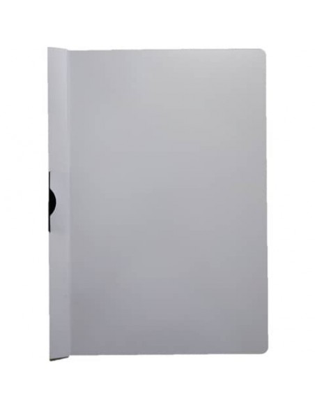Cartellina con clip Methodo Spring File in PPL A4 dorso 5 mm - conf. 25 - Methodo bianco - X200501
