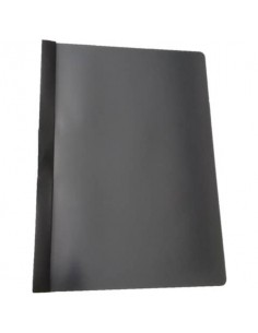 Cartellina con clip Methodo Spring File in PPL A4 dorso 5 mm - conf. 25 - Methodo nero -  X200503