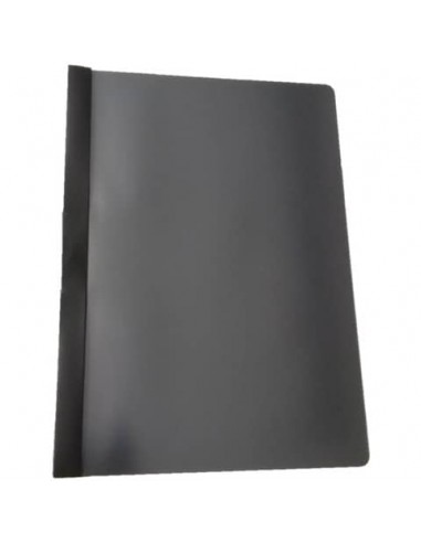 Cartellina con clip Methodo Spring File in PPL A4 dorso 5 mm - conf. 25 - Methodo nero -  X200503