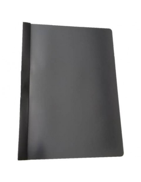 Cartellina con clip Methodo Spring File in PPL A4 dorso 5 mm - conf. 25 - Methodo nero -  X200503