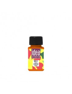 Colore per tessuti Maimeri Idea Stoffa in flacone 60 ml arancio fluo - M5014051