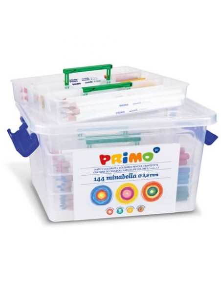 Matite colorate esagonali Primo minabella laccate - Ø 3