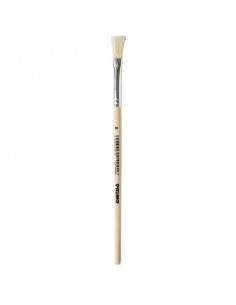 Pennello in setola a punta piatta Primo conf. 6 pezzi - N°8 241PQ8