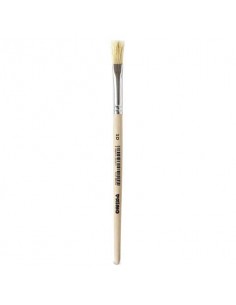 Pennello in setola a punta piatta Primo conf. 6 pezzi - N°10 241PQ10