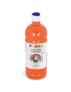 Colore acrilico Primo in bottiglia con tappo dosatore 1000 ml - 250 arancione 404TA1000250