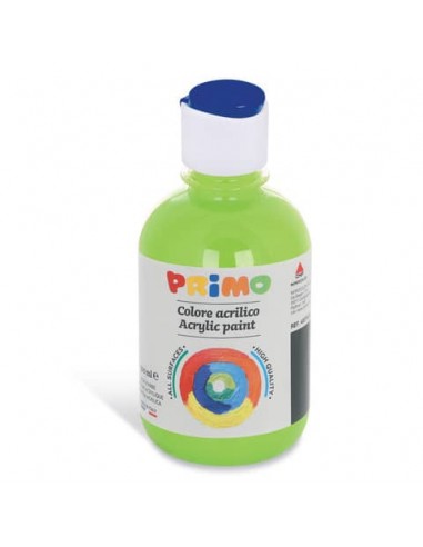 Colore acrilico Primo in bottiglia con tappo dosatore 300 ml - 600 verde 400TA300600
