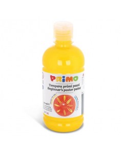 Tempera brillante in bottiglia in PET Primo Primi Passi 500 ml giallo 202BR500201