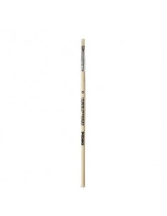 Pennello in setola a punta piatta Primo N°0 - conf. 12 pz - 241PQ0