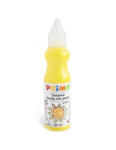 Tempera brillante Primo in bottiglia con beccuccio 50 ml giallo primario 2001BR50201
