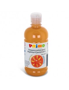 Tempera brillante in bottiglia in PET Primo Primi Passi 500 ml giallo ocra 202BR500270