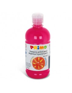 Tempera brillante in bottiglia in PET Primo Primi Passi 500 ml magenta 202BR500301