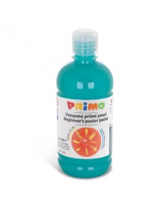 Tempera brillante in bottiglia in PET Primo Primi Passi 500 ml turchese 202BR500560