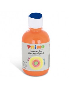 Tempera in bottiglia Primo primi passi 300 ml arancione fluo 255TF300250