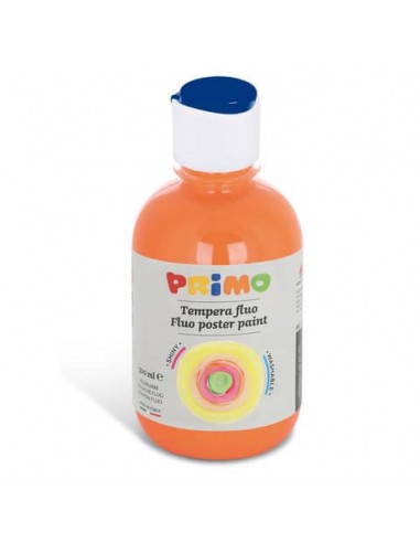 Tempera in bottiglia Primo primi passi 300 ml arancione fluo 255TF300250