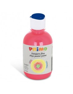 Tempera in bottiglia Primo primi passi 300 ml fucsia fluo 255TF300370