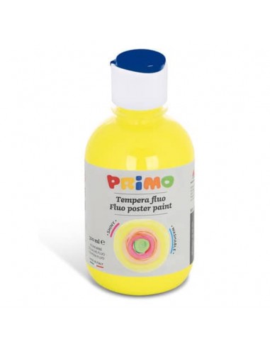 Tempera in bottiglia Primo primi passi 300 ml giallo fluo 255TF300210