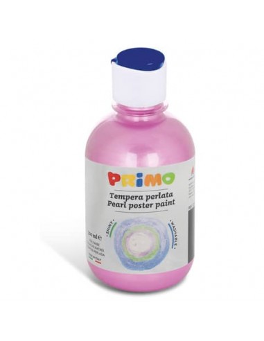 Tempera perlata in bottiglia Primo 300 ml rosa 234TP300330