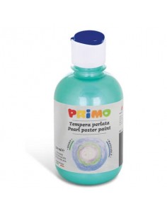 Tempera perlata in bottiglia Primo 300 ml verde brillante 234TP300610