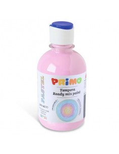 Tempera pronta pastello Primo con tappo dosatore 300 ml rosa 2002BRP300333
