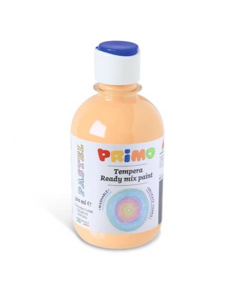 Tempera pronta pastello Primo con tappo dosatore 300 ml rosa salmone 2002BRP300334