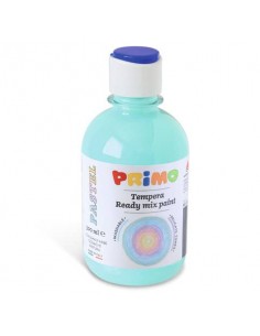 Tempera pronta pastello Primo con tappo dosatore 300 ml verde menta 2002BRP300611