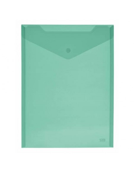 Buste con bottone Lebez verticale in conf. da 12 pezzi - formato A7 colori assortiti - 80200