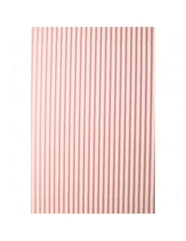 Cartoncino ondulato Deco Cannetè 50x70 cm - 230 gr rosa - conf. 10 pezzi - 2206/8