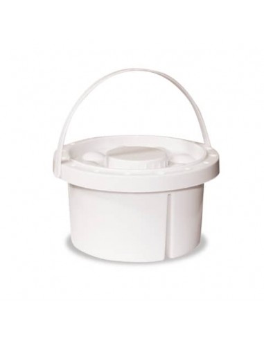 Lavapennelli in plastica CWR - 18x9 cm - bianco - 10877