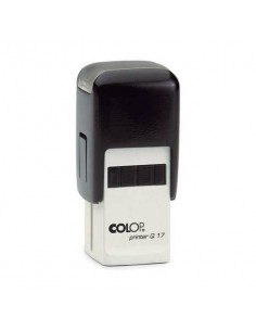 Timbro quadrato Colop formato 17x17 mm - Q17 PR.Q17