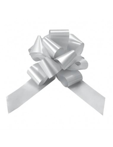 Fiocchi saldati Bolis Splendene Ø 16 cm - argento - conf. 20 pz - 56014862019